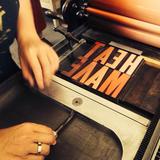 #7006 Type Slam, letterpress wood type - Nov 18  from 6 pm to 10 pm